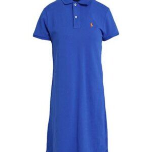 Ralph Lauren Polo Shirt Dress Size L Blue